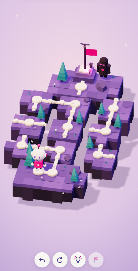 A Shift level at Dusk